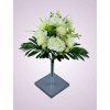 Y2633 13 kytica ruza cesnak krem
