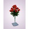 CE22084 kytica ruza cervena