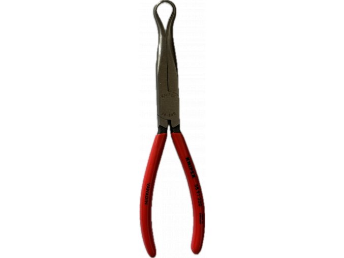 Kleště Knipex 38 91 200 pro elektroniku a jemnou mechaniku ploché jehlové kleště 45° zahnuté 200 mm