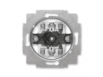 Přístroj ovládače žaluziového otočného (1/0+1/0 s blokováním), 2pólový (pro DC pohony)