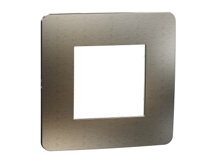 Rámeček Metal 1násobný, Bronze/Bílý