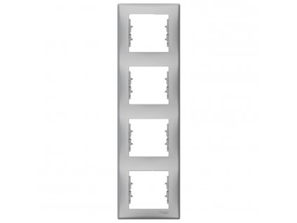 Sedna - Rámeček čtyřnásobný vertikální, Aluminium