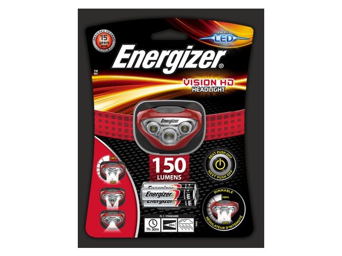 LED čelovka Energizer Vision HD