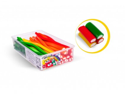 1205 JAKE TUBO pendreky 4 barvy - hladké (6x30ks x 50g)