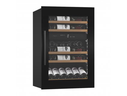 Vinotéka WineKeeper 49D  Full Glass černá