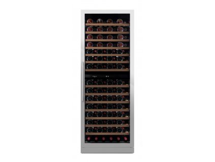 Vinotéka vestavná WineCave 187 - Exclusive nerez