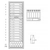 Vinotéka integrovaná WineKeeper Exclusive 112D Panel Read,y Push-Pull
