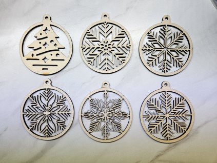 Sada vánočních ozdob