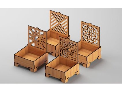 Gift Box Set Laser Cut Files Coaster Box Graphics 78716235 3 580x435