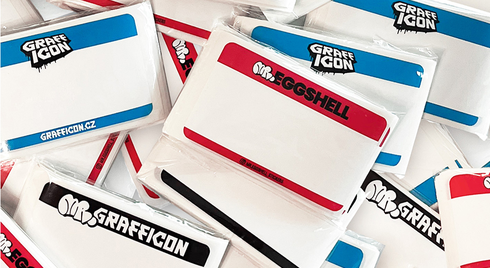 Blank stickers
