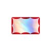 mr eggshell stickers holographic wavy red 1