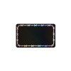 mr eggshell stickers BARBED WIRE BLACK HOLOGRAPHIC