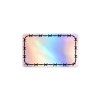 mr eggshell stickers BARBED WIRE HOLOGRAPHIC