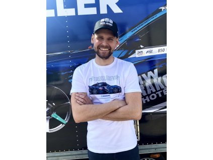 Pánské tričko #TIREKILLEREVO3 – bílé