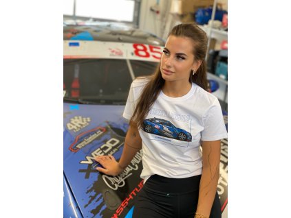 Dámské tričko #TIREKILLEREVO3 – bílé