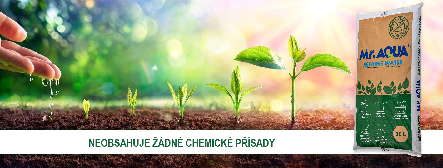 Mr.AQUA neobsahuje žádné chemické přísady
