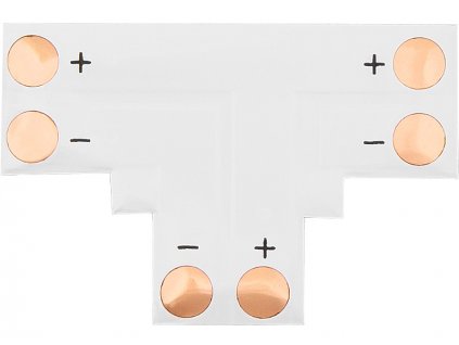 LED pásiková spojka "T*, 10mm, 2-pin