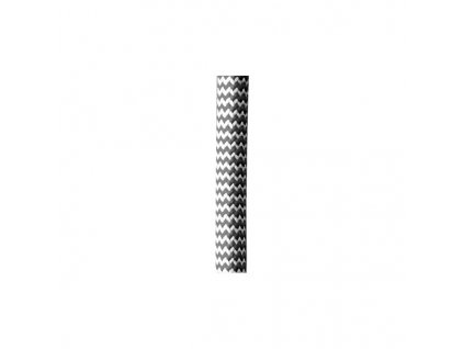 Kábel textilný 3x0.75mm², 1m, čierno-biely