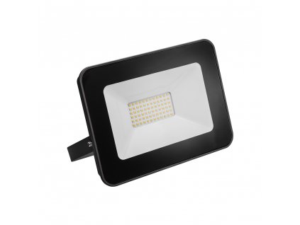 Reflektor LED 30W, 6400K, 2400lm,120°, čierny, IP65