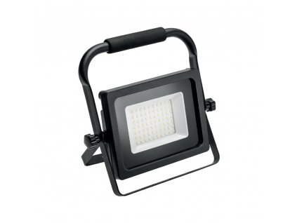 Reflektor LED 30W, 6400K, 2400lm,120°, čierny, prenosný, IP65