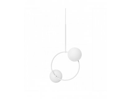 Svietidlo závesné FUPPU A, G9, 2x12W, IP20, biele