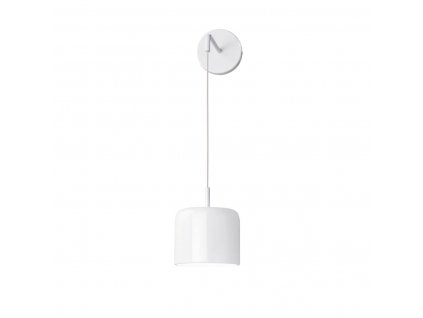 Svietidlo nástenné POT 1xE27, Ø16cm, IP20, biele, 25916/20