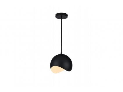 Luster závesný GTV DECOR MAVIA , farba čierno-béžová, 230V,1 x E27,IP20