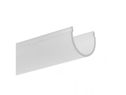 Kluś LED profilový kryt G-22R (G-L), oblý, 17008, matný