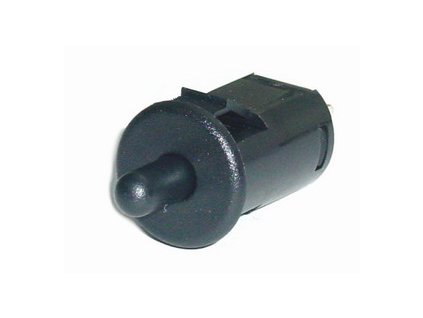 Tlačidlo autoalarmové MINI 12V/20A, PVC, L-40mm