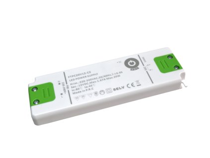 Zdroj ZSI 12V/1.67A CV, 20W, FTPC20V12-C2, plastic, 4 roky záruka