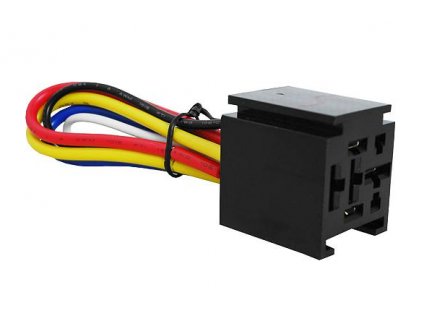 Autorelé konektor 5-Pin, s vodičmi, 80A