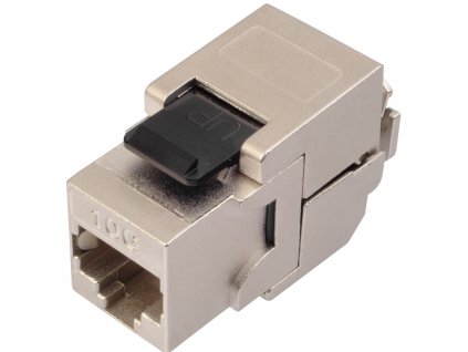 RJ zdierka panelová, CAT6A, STP, RJ45, samorezná, DATAWAY