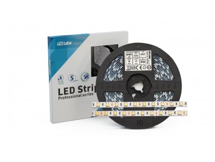 LED pásik 5050, 3000/6500K, 12V, 12W/1m, 60 diód/1m, balenie 5m, SMD IP20, 2-chip