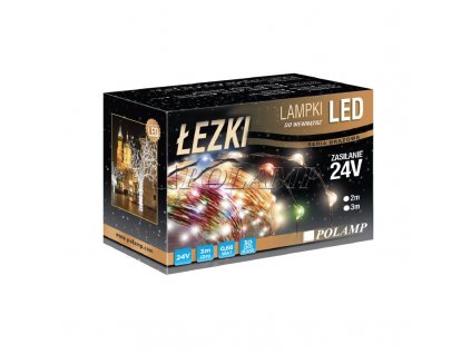 Vianočná reťaz Slzy, 2m, 20x LED, 6000K, 3V, IP20, séria Brown