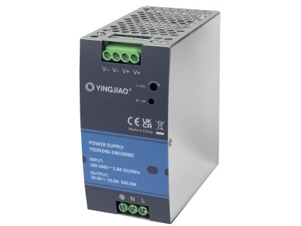 Zdroj ZSI 24V/10A, 240W, DIN, Yingjiao, YSDN240-24010000
