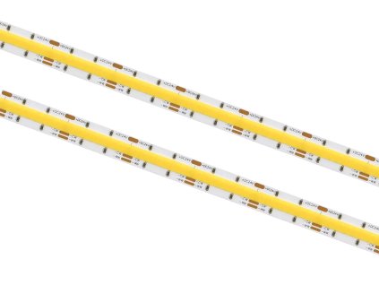 LED pásik COB, 2700/6500K, 24V, 16W/1350lm/1m, 640 diód/1m, balenie 10m, IP66, 10mm, 2.5cm moduly