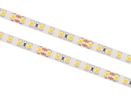 LED pásik 2835, biela-4000K, 24V, 12W/1560lm/112 diód/1m, balenie 10m, SMD IP20, 8mm, 62.5mm modul