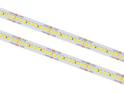 LED pásik 2835, biela-4000K, 24V, 12W/2400lm/234 diód/1m, balenie 10m, SMD IP20, 10mm, 38.46mm modul