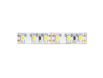 LED pásik 3528, biela-3000K, 12V, 9.6W/1m, 120 diód/1m, balenie 2,5m, IP20, 48W, CRI>80