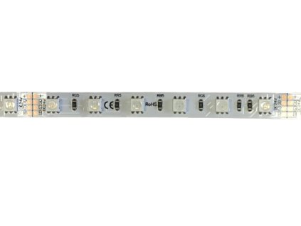 LED pásik 5050, RGB, 24V, 14.4W/1m, 60 diód/1m, balenie 5m, SMD IP20, 3-chip