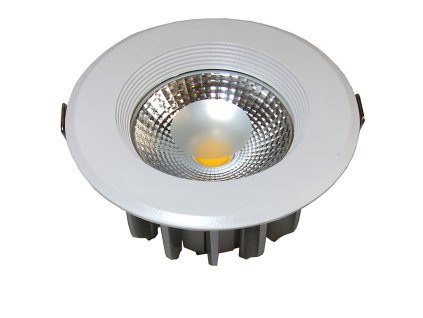 Svietidlo zapustené 230V, Shiny, LED 10W, 4000K, okrúhle