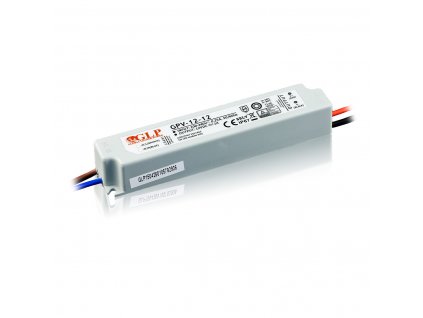 Zdroj ZSI 12V/1.0A, 12W, IP67, LED, GPV-12, 4 roky záruka