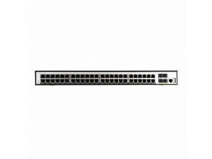 BCS UNIVERSAL switch, 48x port. 48×RJ45 1Gbps, Uplink port. 4×SFP 1Gbps