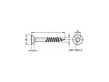 SM Skrutka 4.5x60mm, DT