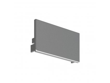 Kluś LED profilová záslepka BOX-M, C24487L01, strieborná