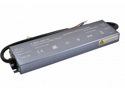 Zdroj ZSI 12V/21.0A, 250W, IP67, Fose, MPF-250-12, PFC, 4 roky záruka