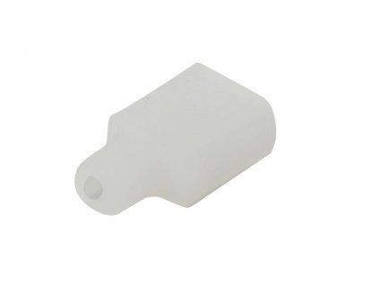 LED neonflexová 4x10mm silikónová záslepka s otvorom, IP67