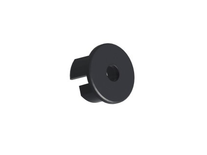 Kluś LED profilová záslepka OLEK-LUK-FI5, C24204C07TW, s otvorom, RAL9005