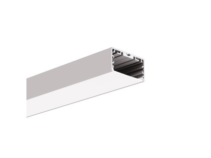 Kluś LED profil LIPOD-50, A02609 (C2609) (Dĺžka 1m, Úprava profilu Čierny)