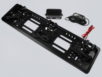Autoparkovací systém , 4x snímač, display, black, TEČ